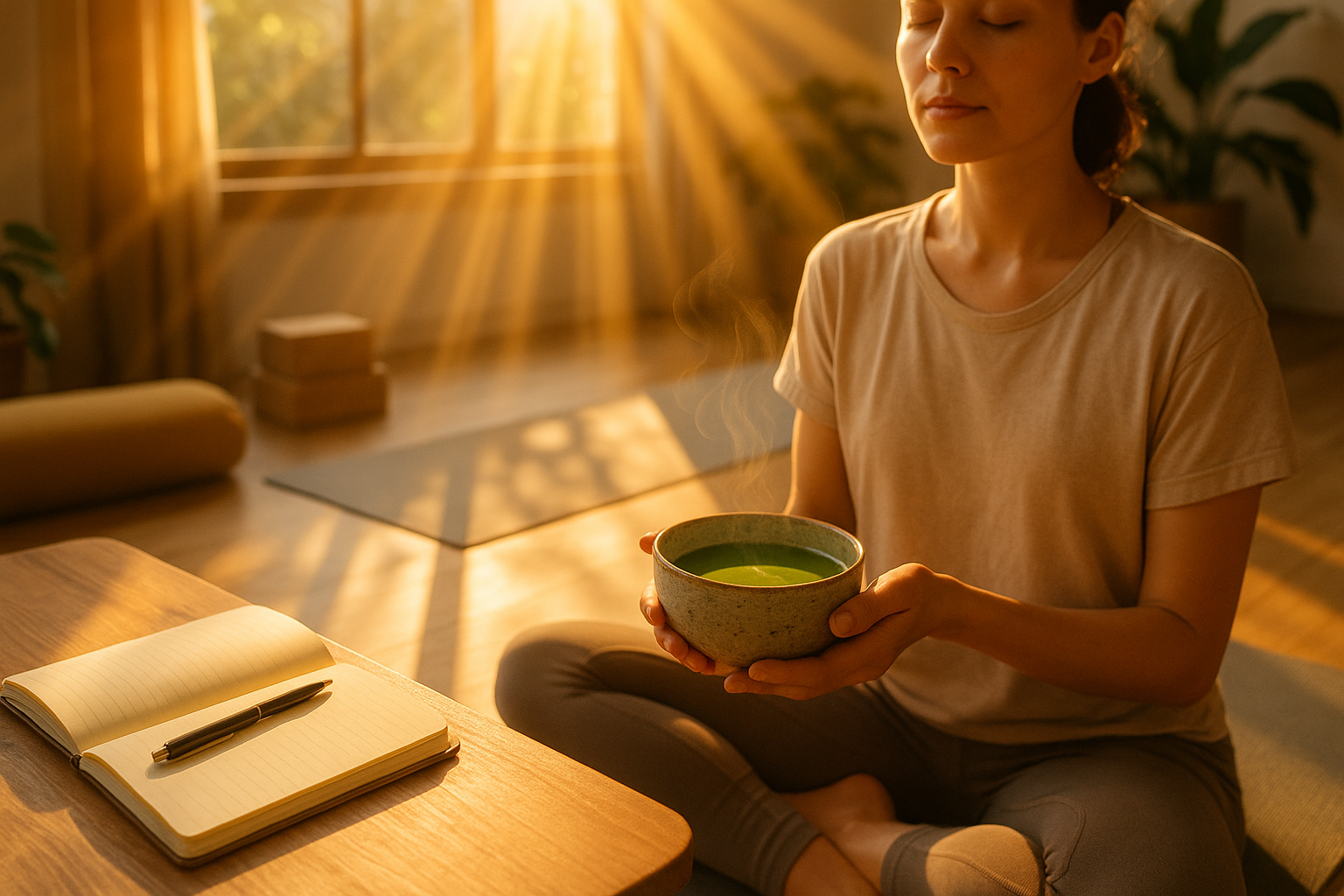 Start Your Day: 5 Mindful Rituals with Matcha Oat Lattes