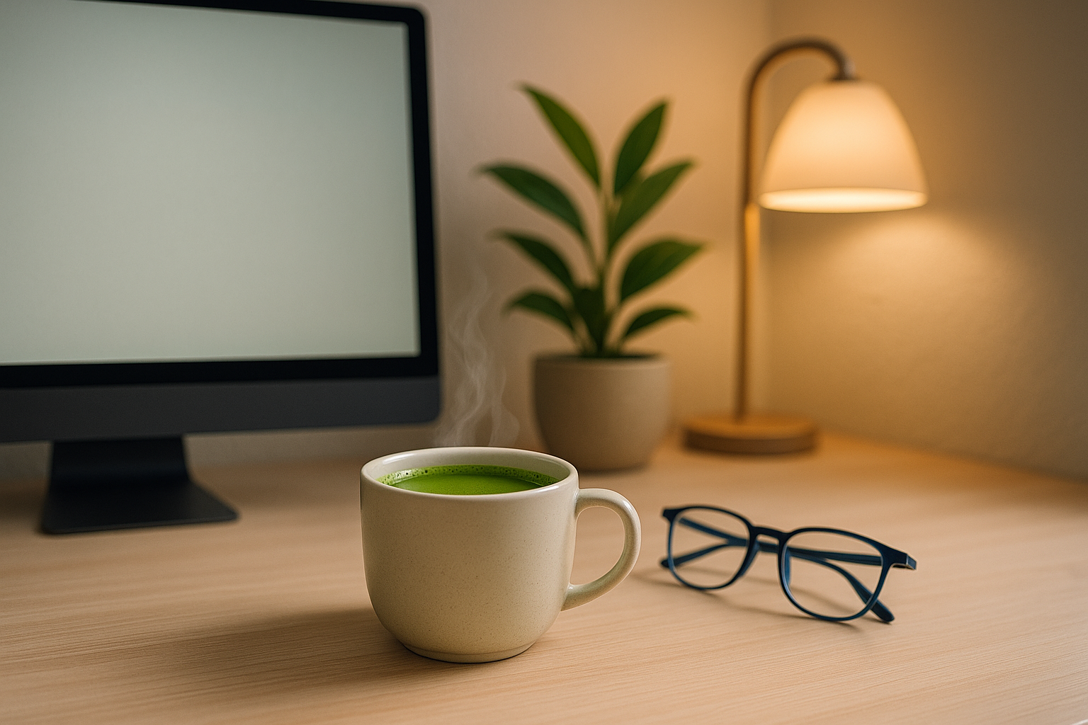 Digital Wellness: Protect Your Eyes, Mind & Focus with Matcha