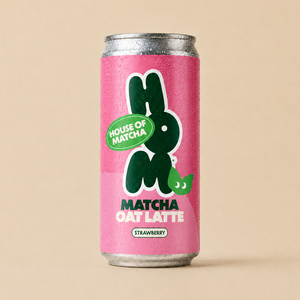 Strawberry Matcha Oat Latte