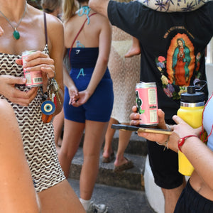 Strawberry Matcha Oat Latte