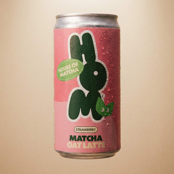 Strawberry Matcha Oat Latte