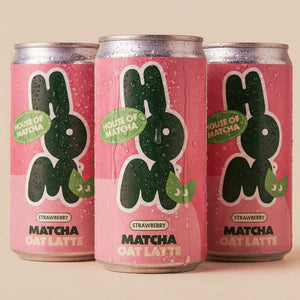 Strawberry Matcha Oat Latte