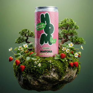 Strawberry Matcha Oat Latte